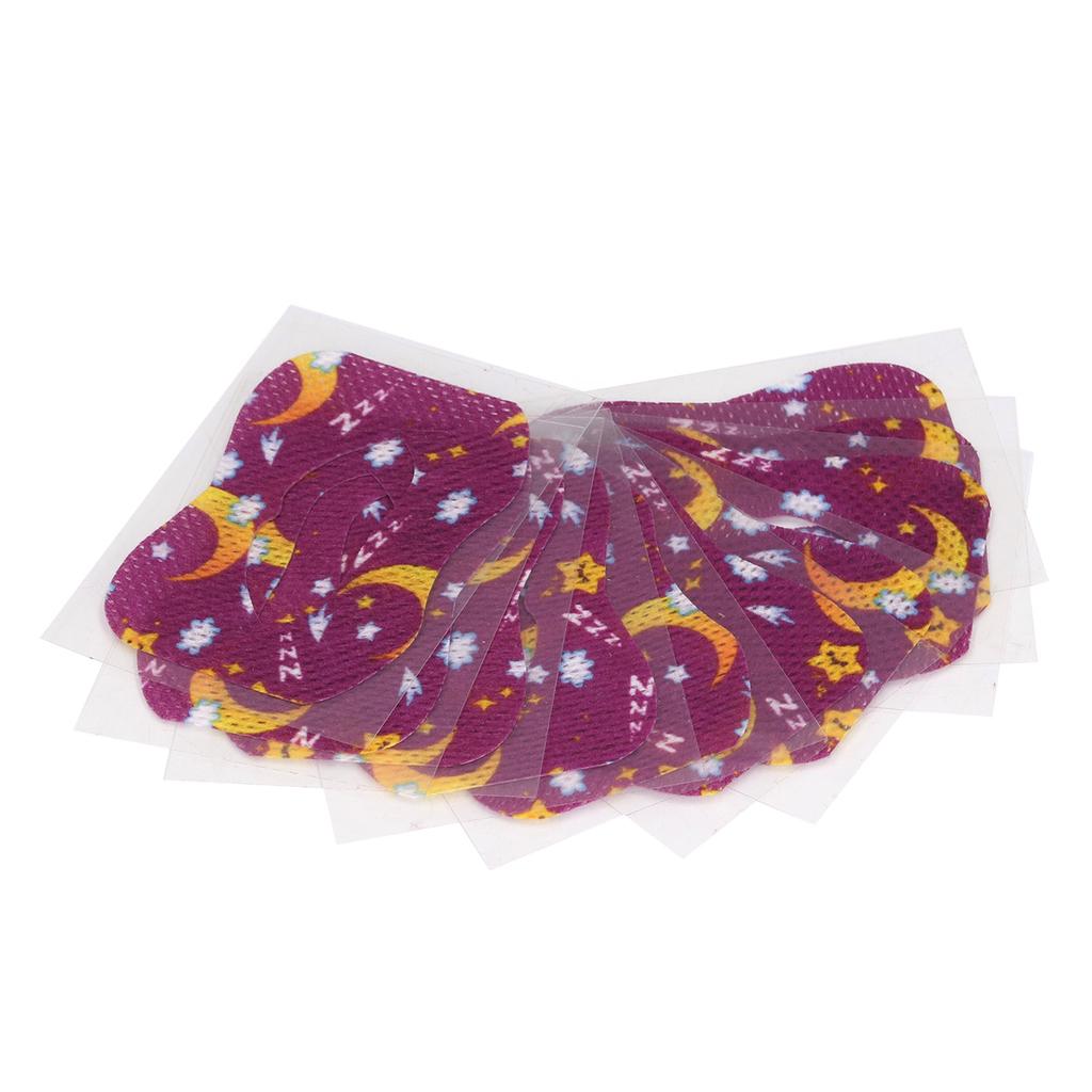 Kids Sleep Strip Mouth Shape Reducing Mouth Breathing Nasal Strip for Snoring Relief Purple M