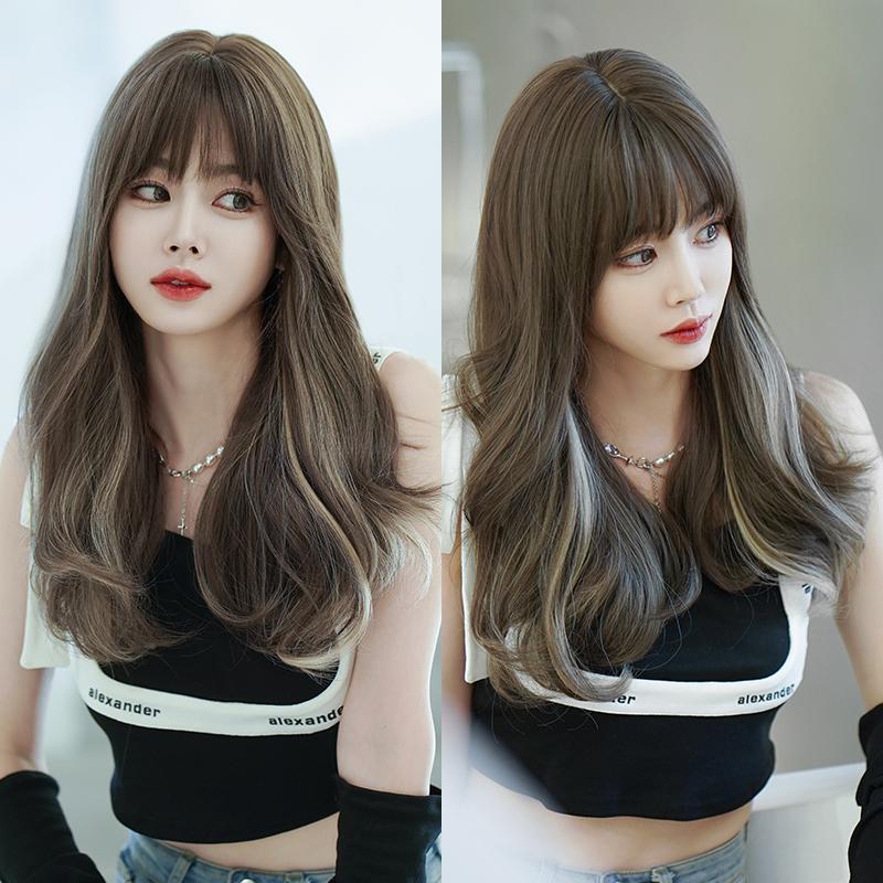 Профессиональные парики Длинный волнистый розовый парик Сакуры для милых девочек Синтетический парик высокой плотности с вьющимися волосами и челкой Подходит для начинающих