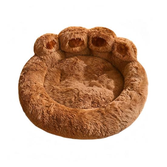 Собаки Пушистое Гнездо Кровать Милый Дизайн Медвежьей Лапы Кошачий Диван-Кровать Мягкая Пушистая Подушка