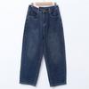 New Arrivals Open Run Women Baggy Jeans Big Size Stretch Denim