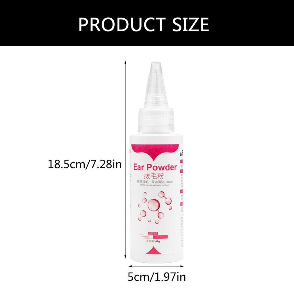 26g Pet Ear Hair Removal Powder Maintain Good Ear Hygienes for Your Pet with This Casual Powder for Removing Ear Hair