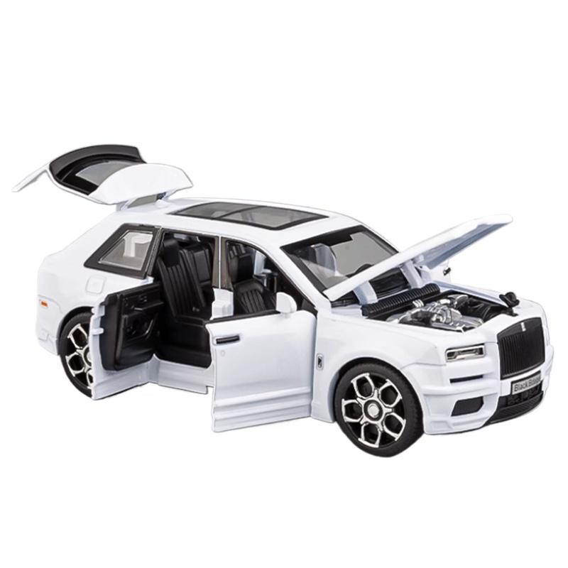 1/32 Rolls Royce Cullinan SUV сплав роскошная модель автомобиля литая металлическая игрушечная машинка транспортные средства модель имитация звук и свет детский подарок