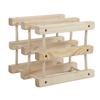 Wine Rack Wood Stackable Modular Wine Rack Wine Holder Free Standing For Kitchen Bar Countertop 6