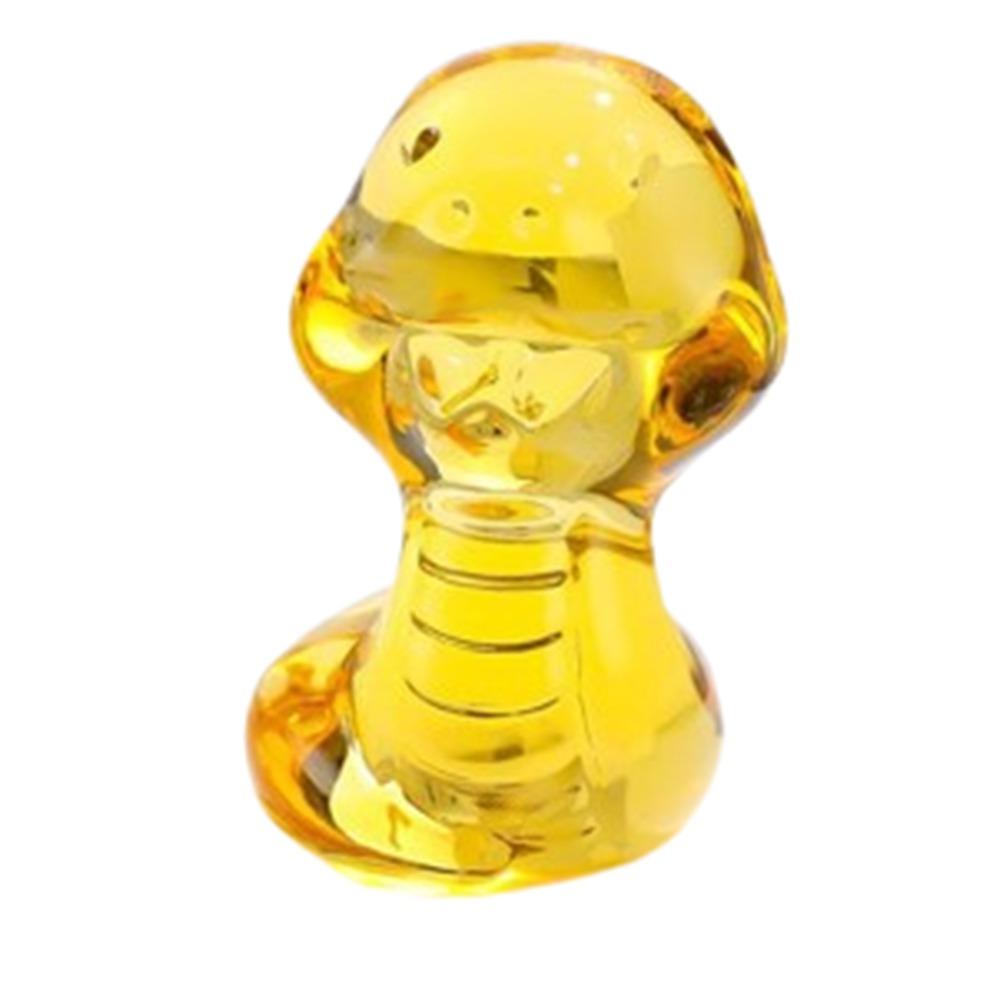 Хрустальные мультяшные фигурки животных Элегантная миниатюрная фигурка Настольное украшение