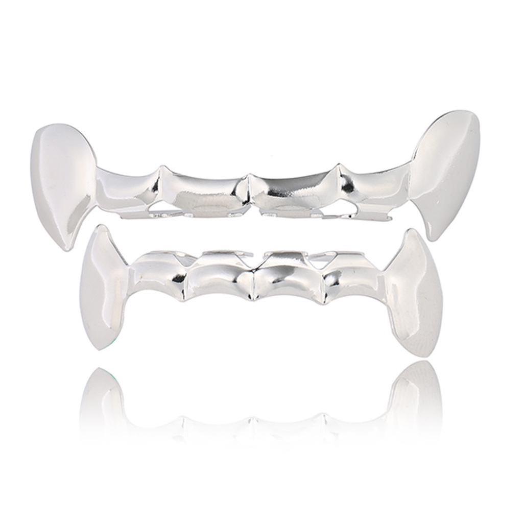 Модные Хэллоуинские Вампирские Клыки Grillz - Золотые Хип-Хоп Аксессуары