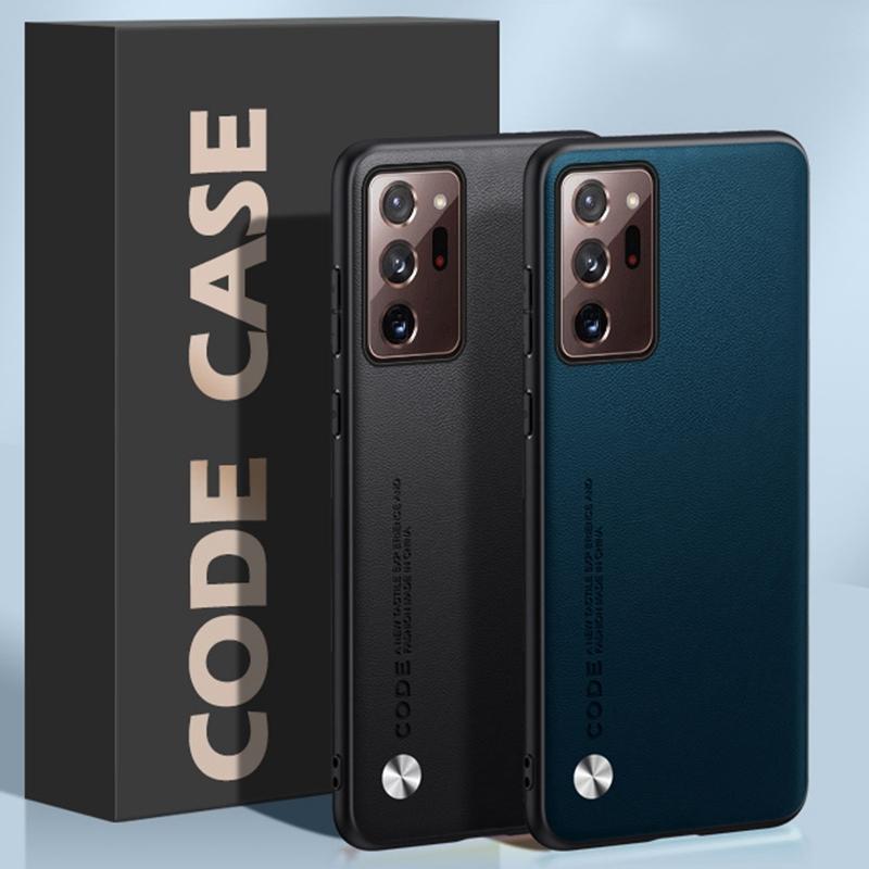 Роскошный чехол из искусственной кожи для Samsung Galaxy Note 20 Ultra, задняя крышка, матовый силиконовый защитный чехол для телефона Samsung Note20 Ultra
