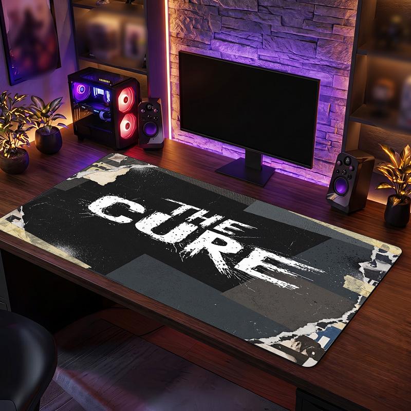 The Cure Print Large Mouse Pad Smooth Surface Anti?Slip Desk Mat For Gaming Office Laptop Decoration