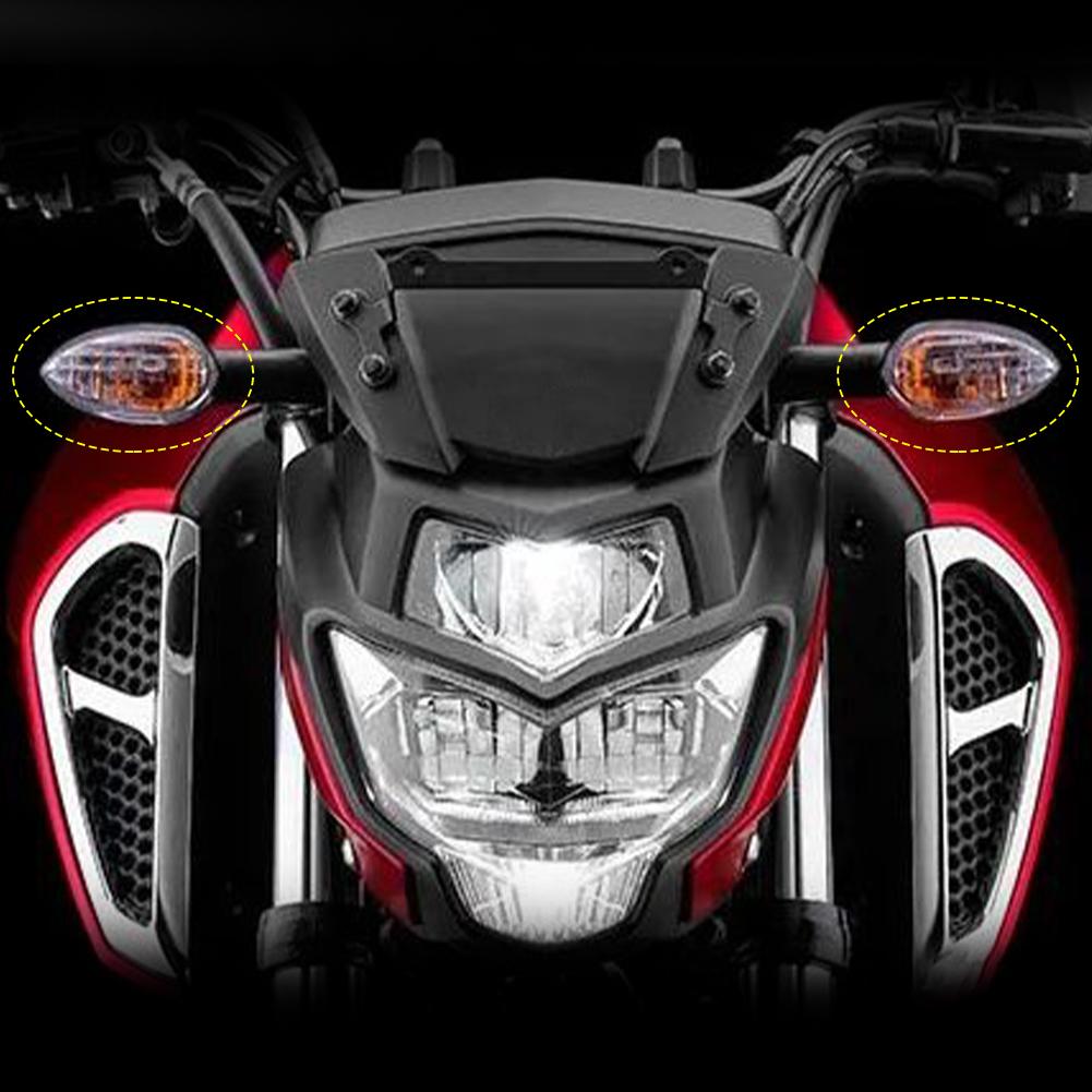 2 шт. мотоциклетный указатель поворота лампа индикатор для YAMAHA YZF R1 R6 R125 R25 R3 FZ-6N XJ6 передний задний поворотник Blub универсальный