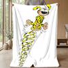 Soft Flannel Blanket Lightweight Cozy Bedroom Living Room CoverMarsupilami