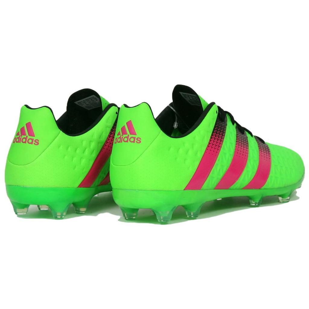 adidas Ace 16.2 Удобные FG с круглым носком (Резиновый длинный стержень) Прочные Дышащие Футбольные Бутсы Мужские Футбольные Бутсы Зеленые AF5266