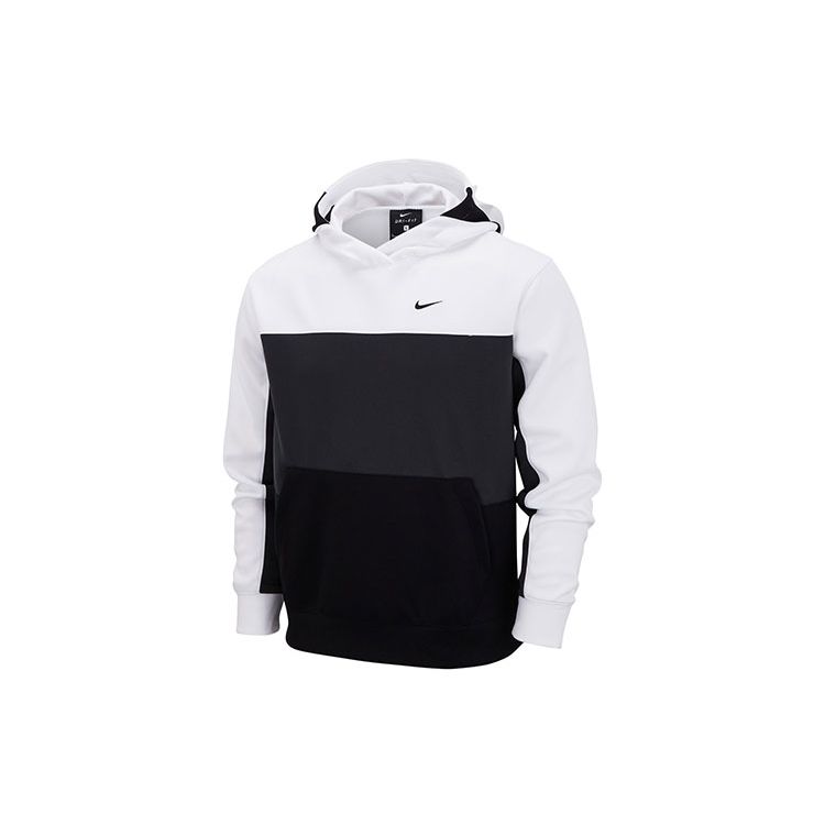 Nike Контрастная вязаная толстовка-пуловер Мужские Топы Белый DH9727-100