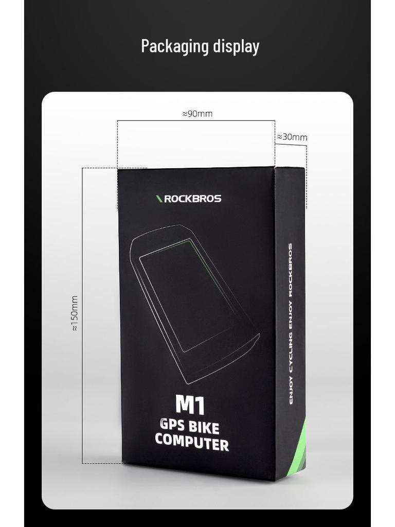 Loch Brothers Wireless Bicycle GPS Speedometer with Cadence Sensor