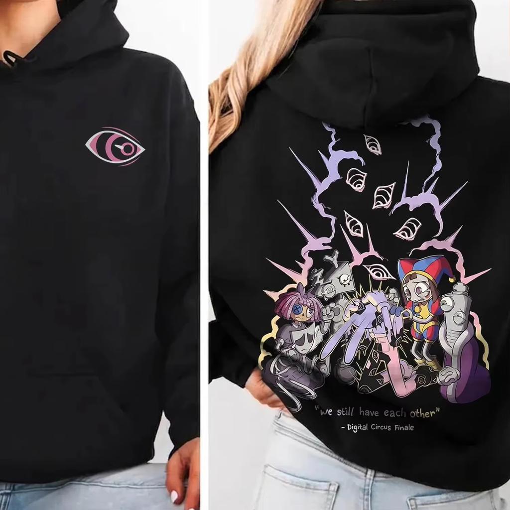 Hot Sale The Amazing Digital Circus Finale Hoodie Men Women Vintage Hip Hop Hoodie Trendy Streetwear for Daily Looks