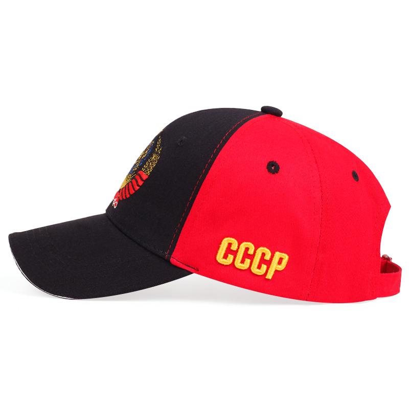 Национальная эмблема России Боковая CCCP Бейсболка Модная Мужская Кепка Водителя Грузовика Туристические Кепки для Женщин Кепки для Гольфа