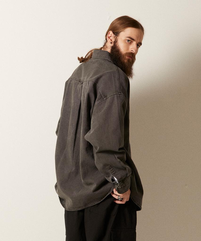 CARGOBROS Cb Archon Pigment Shirt Jacket (Green)
