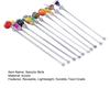 10Pcs Cocktail Stirrers Swizzle Sticks Food Grade BPA Free Heat-Resistant Unique Design Beverage Drink Stirrers Long Sticks