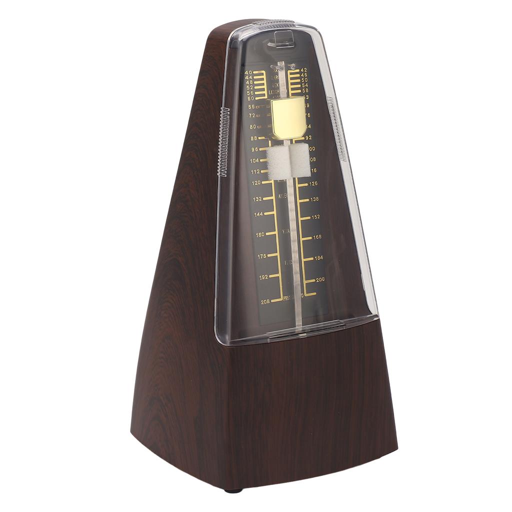 Mechanical Metronome 40 To 208 Bpm Precise Rhythm Universal Metronome for Piano Violin Guitar Bass