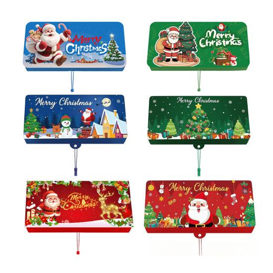 Рождественские конверты для денежных подарков 10 отделений Сюрприз Держатель для рождественской подарочной карты для наличных денег DIY Праздничный денежный конверт для мужчин женщин девочек мальчиков