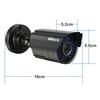 1080P AHD Bullet Waterproof CCTV Camera 2.0MP 1/2.8"" CMOS 30pcs 3.6mm Array IR LEDS Night Vision IRCUT Indoor Outdoor Security NTSC System