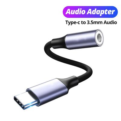 Кабель USB C - 3,5 мм для наушников, кабель USB C - 3,5 мм для наушников, аудиоадаптер Type C, аудиокабель для iPhone, Samsung, Xiaomi, Huawei