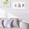 Новорожденный Ребенок Отпечатки Рук Ног DIY Фоторамка С Формой Набор Для Отпечатков Из Глины Нетоксичные Сувениры Для Ребенка Декор Для Вех Подарки