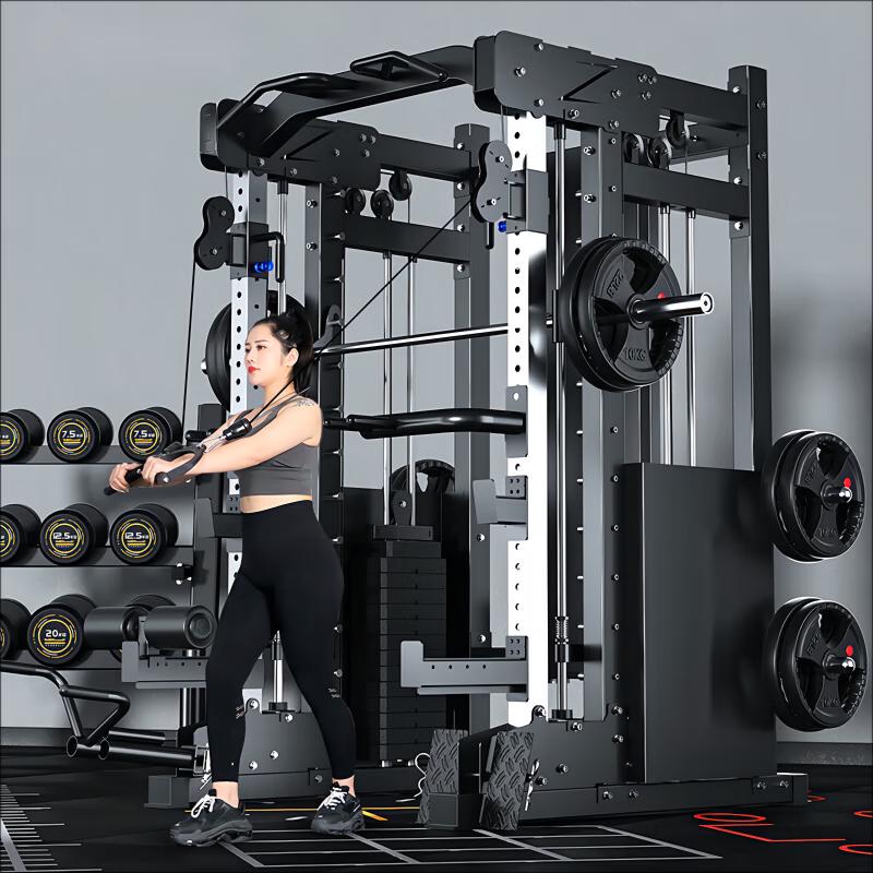 Yimai Integrated Smith Machine Squat Rack