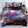 Комплект постельного белья Luxury Galaxy Dark Blue Twin Full Queen King Size, комплект постельного белья Shining Stars Starry Sky для детей и взрослых