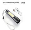 Lingyue Rechargeable Portable LED Flashlight with Telescopic Focus