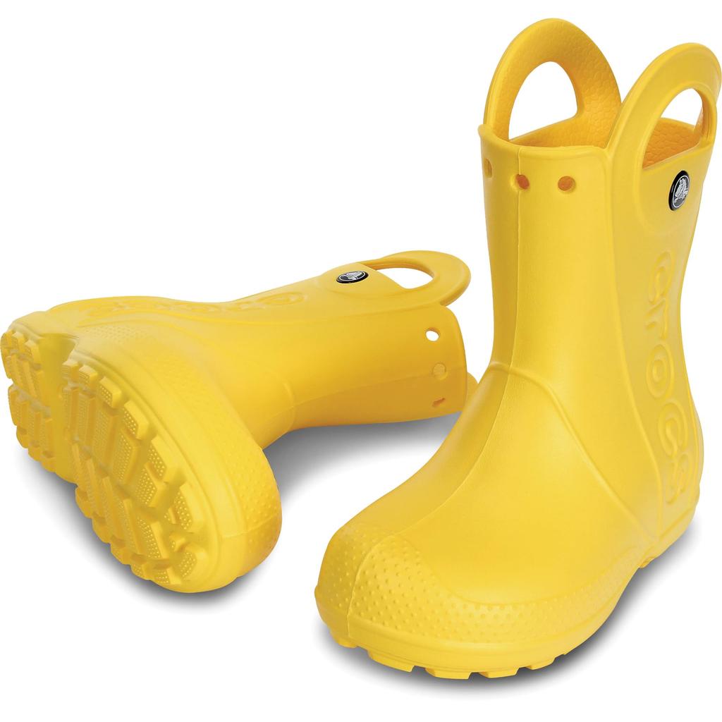 Crocs Handle It Rain 19см Сапоги, Детские, Желтые,