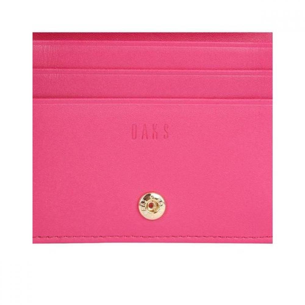 Daks Black Contrast Charm Card Wallet Dcwa9e012