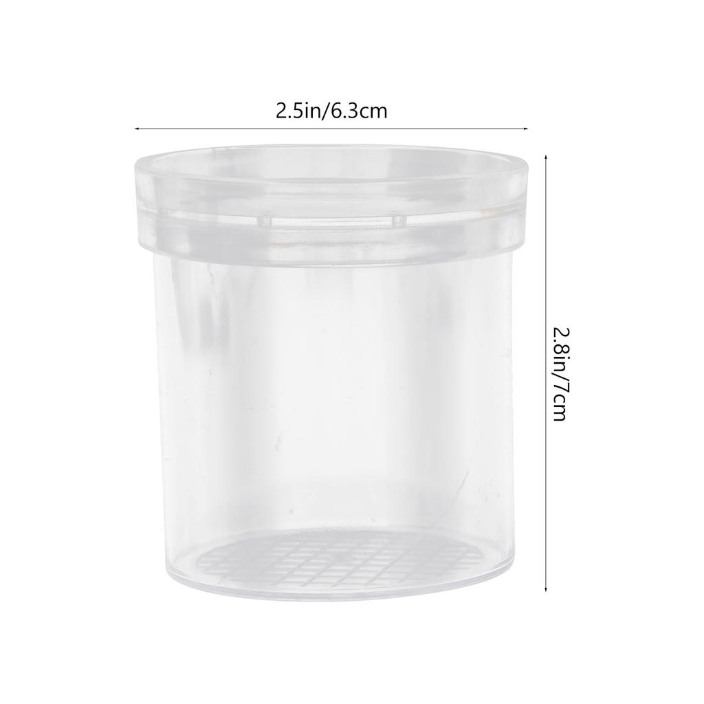 LEDMOMO Small Insect Cage 6 Pieces Magnifier Bug Viewer Insect Case with Magnifier Box Microscope Magnifier Magnifying Glass Nature Exploration