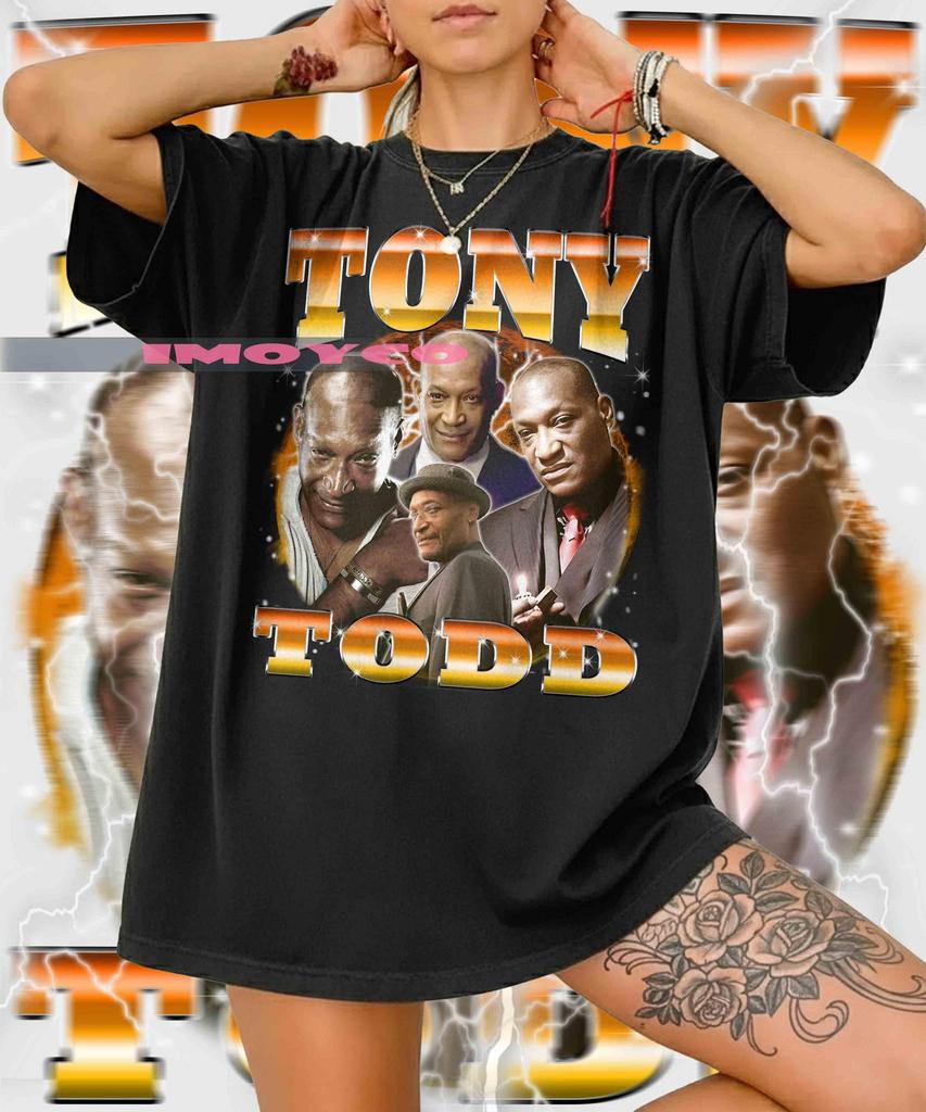 Comfort Colors Tony Todd Vintage T-Shirt – 90s Retro Tee