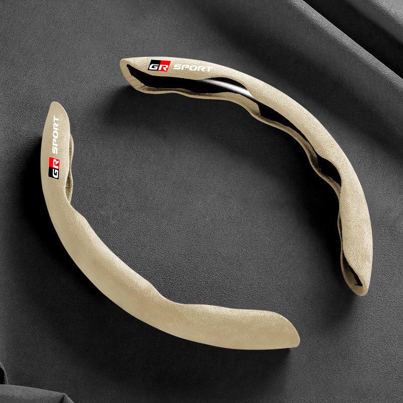 Car Steering Wheel Booster Cover Non-Slip Auto Interior Steer Protector For Toyota GR Sport Gazoo Racing RAV4 Mirai Copen Hilux