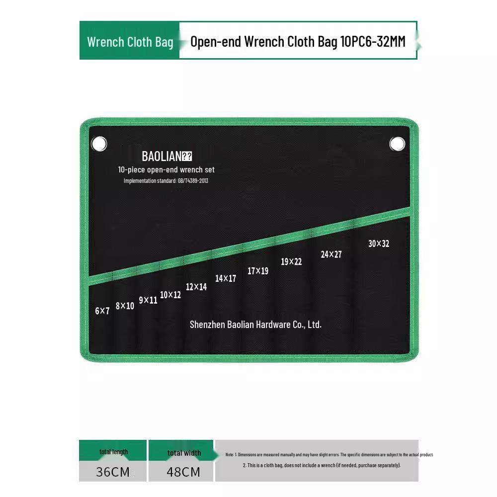 Многофункциональная сумка для инструментов Baolian - Утолщенный холщовый органайзер для наборов и отдельных Torx-ключей