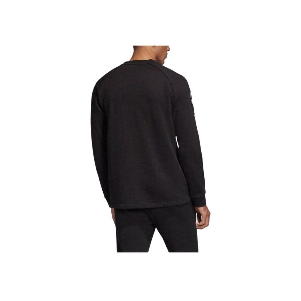 Adidas Толстовка с круглым вырезом Originals Trefoil Valentines Card Poker Graphic, мужская толстовка с капюшоном, черная FH7884