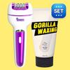 Purple Gorilla Gorilla Waxing Powerful Hair Remover Mixed Color, Hair Remover + Sugaring Jelly Scrub