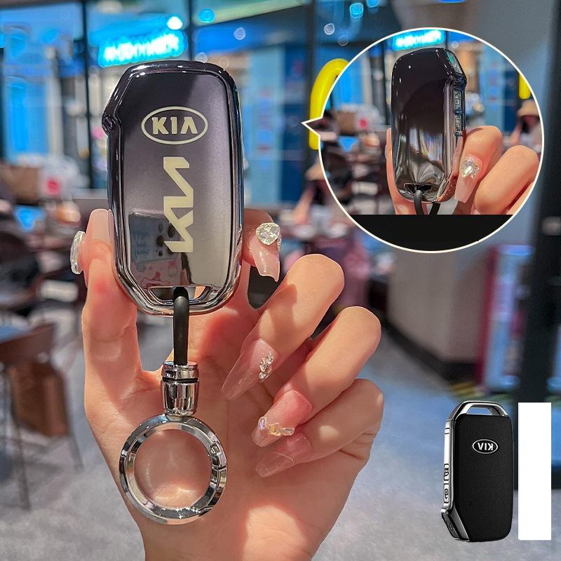UTSZ3 Car Remote Key Case Accessories for Kia KN GT Line Cerato Forte Seltos K3 K5 Sportage R Stinger Sorento Ceed Niro Soul Telluride