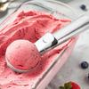 Ложка для мороженого из нержавеющей стали, ложка-шарик, многофункциональная эластичная ложка для фруктов, арбуза, бытовые кухонные инструменты TMZ