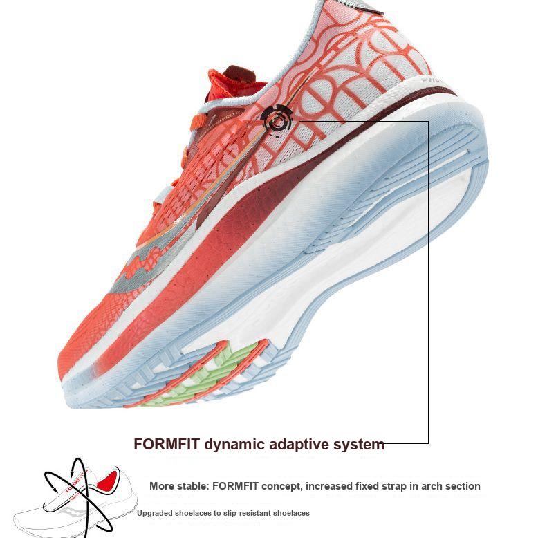 SAUCONY Endorphin Pro 2 Синтетическая кожа Карбоновая пластина Гоночная амортизация Прочные Водонепроницаемые Низкие Кроссовки для бега Унисекс кроссовки для бега S20687-80
