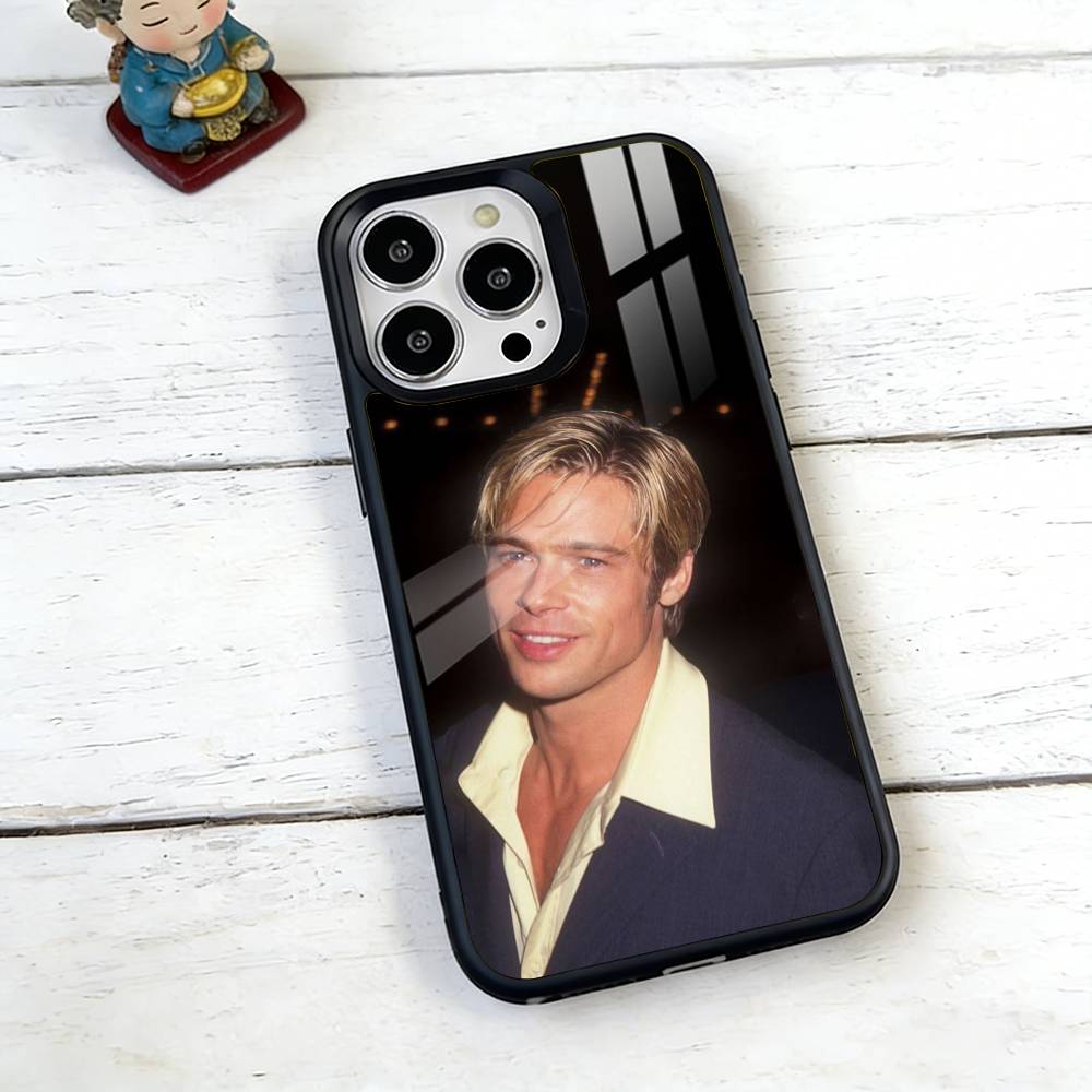 Чехол для телефона Брэда Питта Для iPhone17,16,15,14,13,12,11 Plus,Pro Магнитный Для Magsafe Беспроводной Зарядки