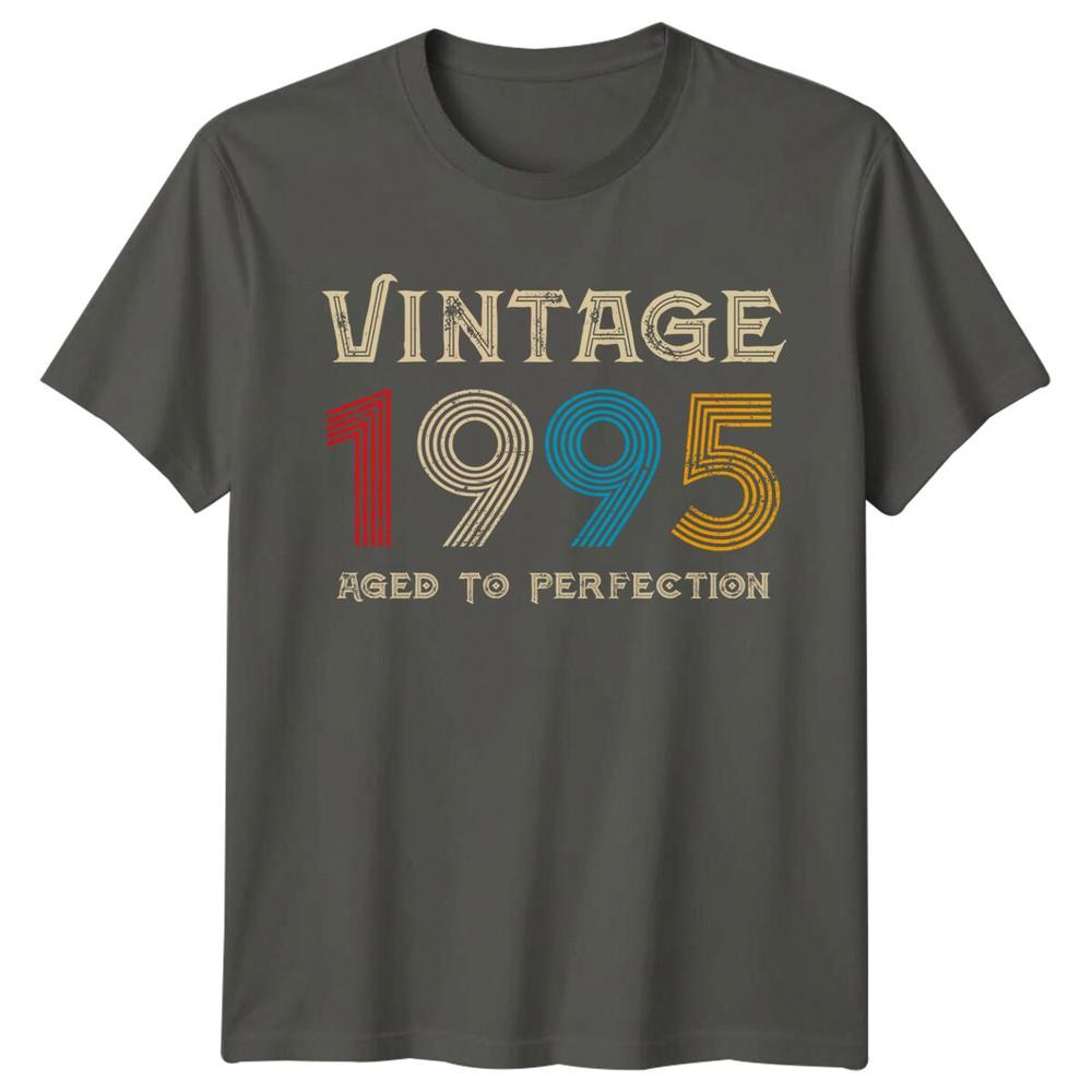 Vintage 1995 Aged To Perfection Unisexs TShirt 31st Birthday Gift