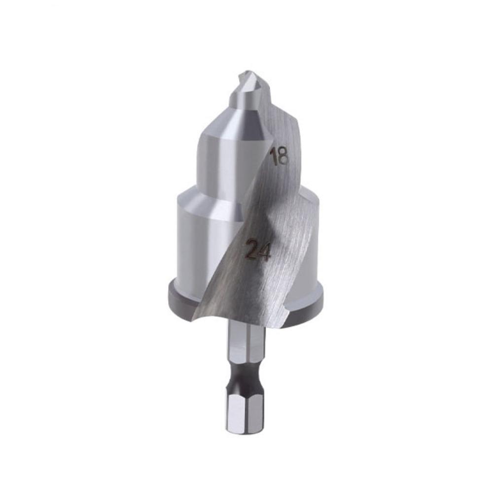 With Limiter Countersink Drill Bit Hexagon Handle High Precision Water Pipe Drill Bit Steel Wear-resisting PPR Lifting Drill Bit