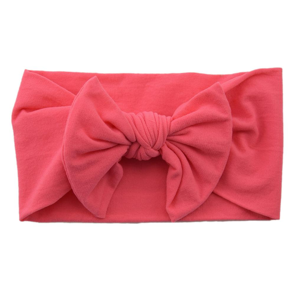 Детские аксессуары для волос, нейлоновый бант, детская повязка на голову, супер мягкая широкая повязка на голову, детские чулки, повязка на голову