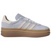 adidas Оригинальные кроссовки для скейтборда GAZELLE BOLD Женские Crystal Blue IH4210