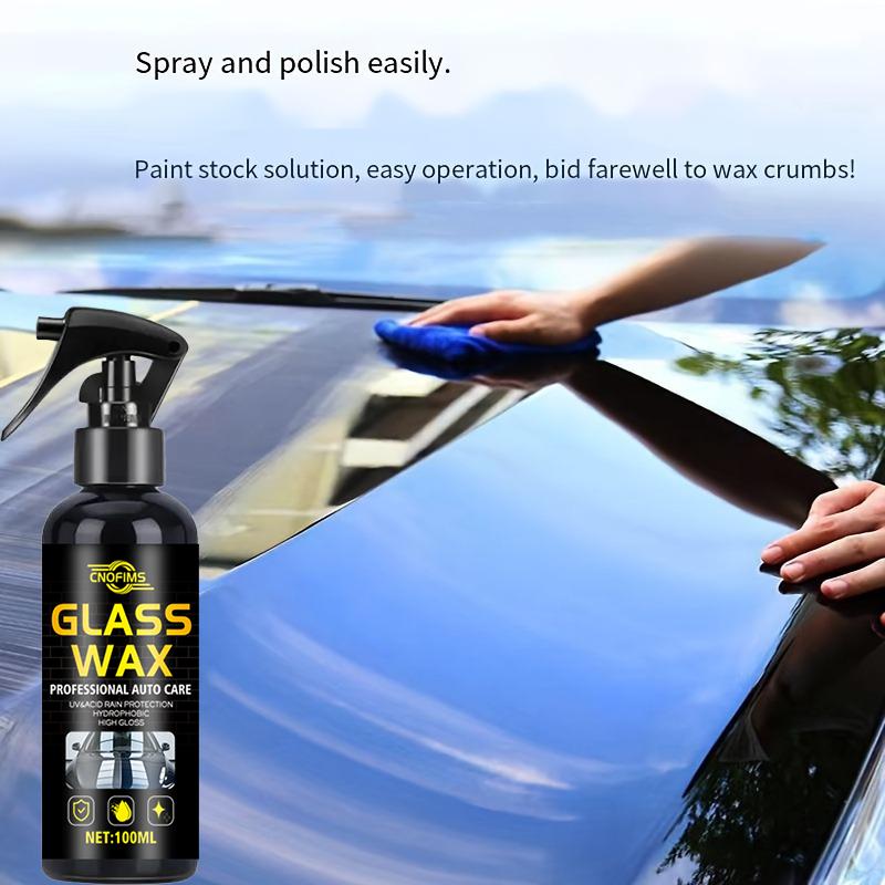 Автомобильный защитный спрей-покрытие с высокой степенью защиты, гидрофобное полирующее нанопокрытие, финишное покрытие "кристаллическое покрытие", усиливает блеск.