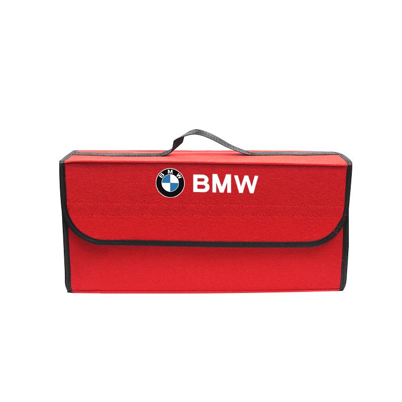 Car Storage Box Organizing Bag Trunk Tools Case Auto Keychain Accessories For BMW X1 X2 X3 X5 X4 X6 X7 iX3 F20 F10 F07 E70 E46 E FH6