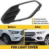 Для Ford Escape Kuga 2017 2018 Накладка на противотуманную фару Пассажирская сторона
