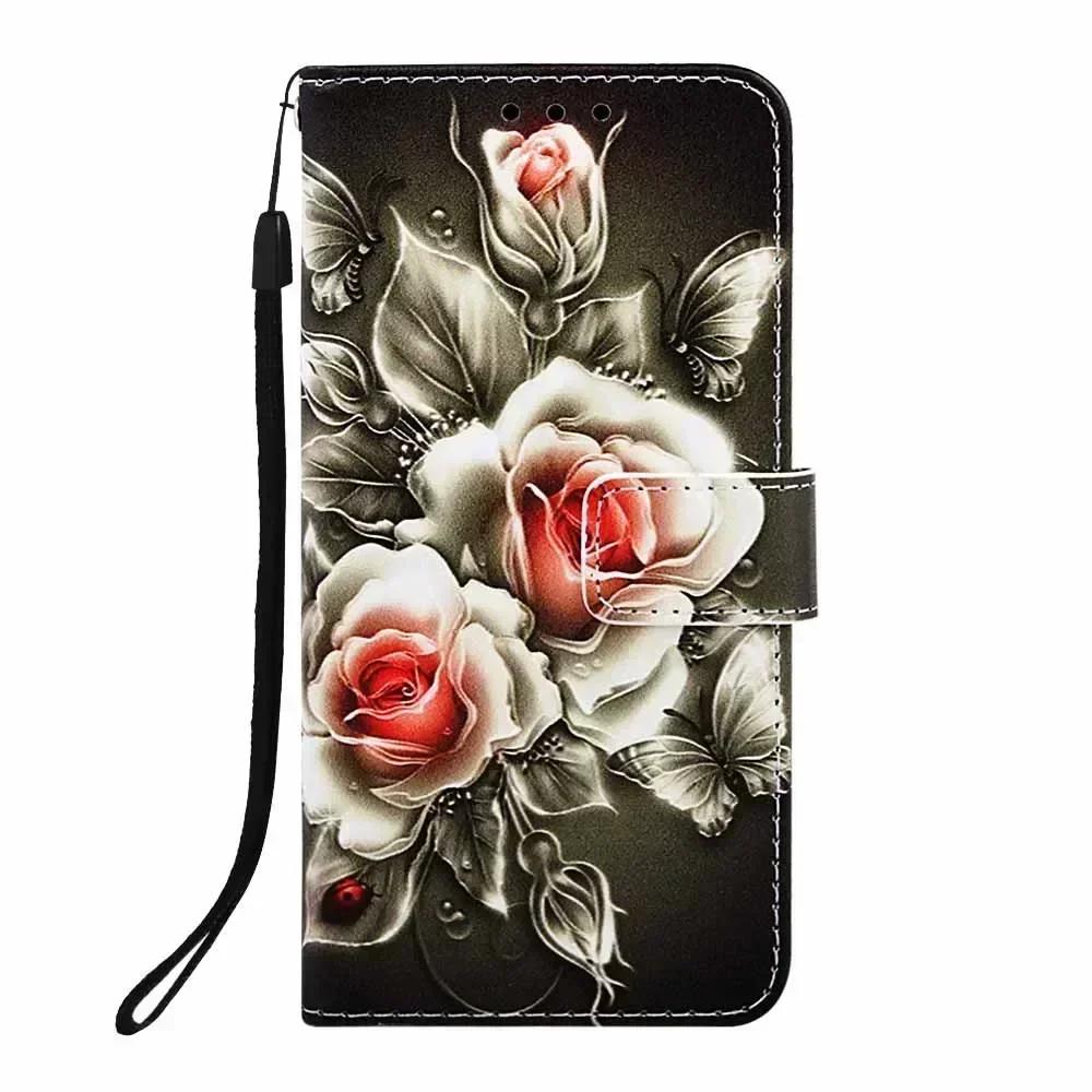 Милый painted PU-кожаный чехол-книжка на For Xiaomi 13T 12T 11T 11 Lite 5G NE Civi 3 2 1S 11 Ultra Poco C40 Кошелек Подставка Обложка-книга