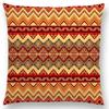 Новейшая наволочка Bohemia с винтажным узором, этническая полосатая навахо со стрелами, чехол для диванной подушки