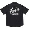 Supreme Vanson Leathers Рабочая рубашка с коротким рукавом Черная